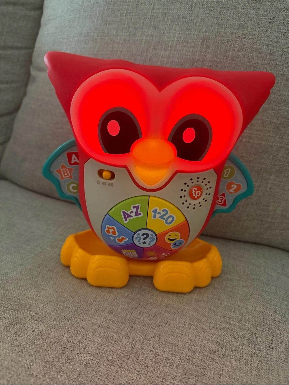 Fisher-Price Interactive Owl Learning Toy Linkables Works